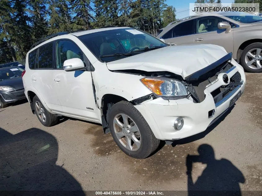 2010 Toyota Rav4 Limited VIN: JTMDF4DV0A5023800 Lot: 40475605