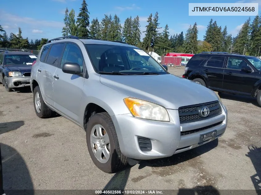 2010 Toyota Rav4 VIN: JTMKF4DV6A5024568 Lot: 40502586