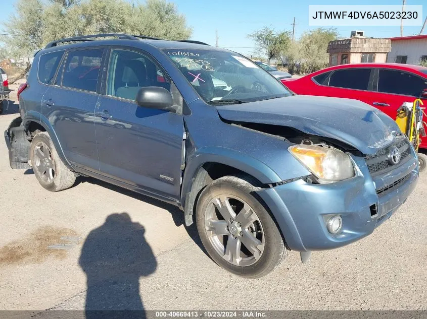 2010 Toyota Rav4 Sport VIN: JTMWF4DV6A5023230 Lot: 40669413