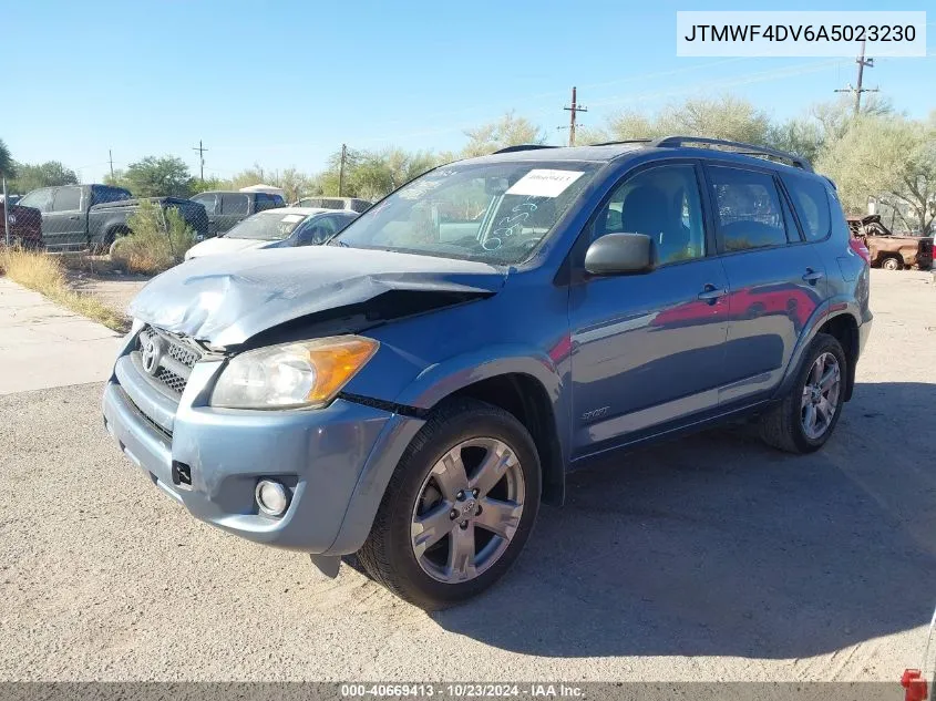 2010 Toyota Rav4 Sport VIN: JTMWF4DV6A5023230 Lot: 40669413