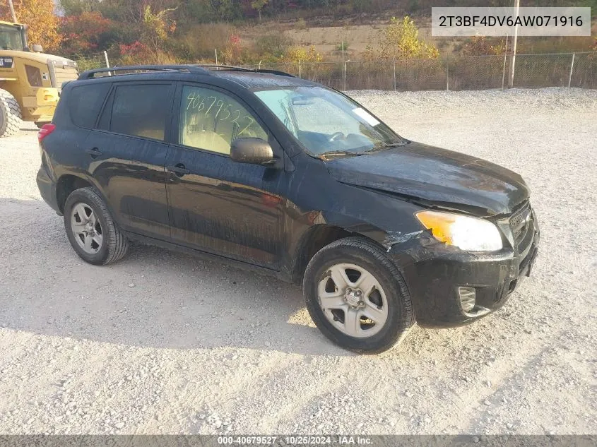 2010 Toyota Rav4 VIN: 2T3BF4DV6AW071916 Lot: 40679527