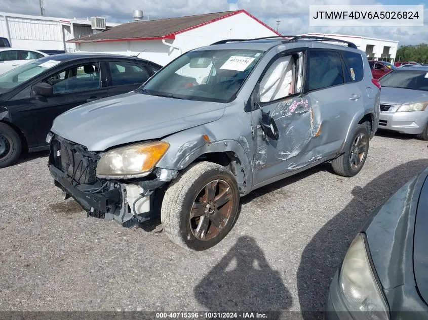 2010 Toyota Rav4 Sport VIN: JTMWF4DV6A5026824 Lot: 40715396