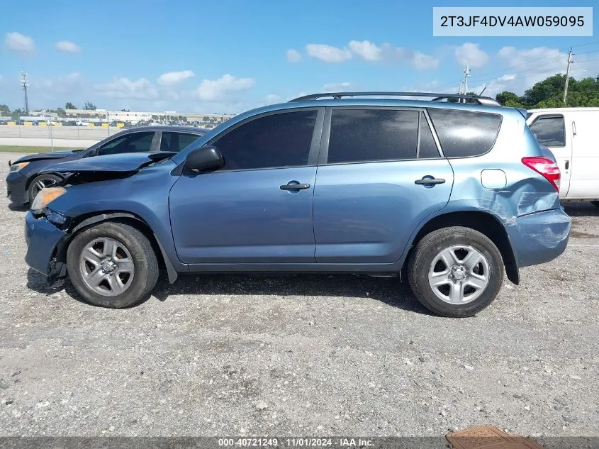 2010 Toyota Rav4 VIN: 2T3JF4DV4AW059095 Lot: 40721249