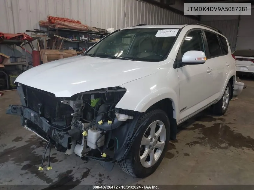 JTMDK4DV9A5087281 2010 Toyota Rav4 Limited