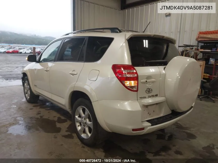 JTMDK4DV9A5087281 2010 Toyota Rav4 Limited