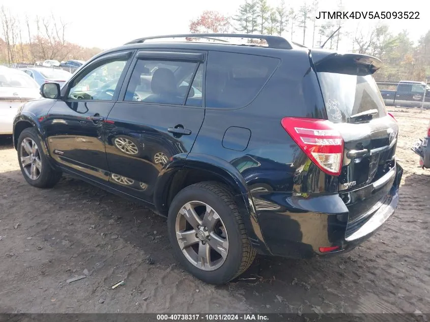 JTMRK4DV5A5093522 2010 Toyota Rav4 Sport