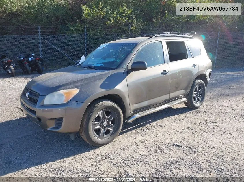 2010 Toyota Rav4 VIN: 2T3BF4DV6AW067784 Lot: 40757629