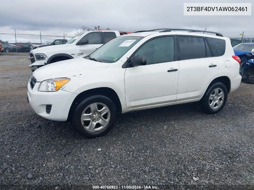 2010 Toyota Rav4 VIN: 2T3BF4DV1AW062461 Lot: 40765923