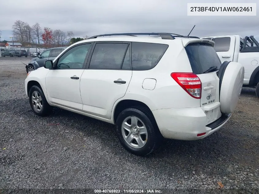 2010 Toyota Rav4 VIN: 2T3BF4DV1AW062461 Lot: 40765923