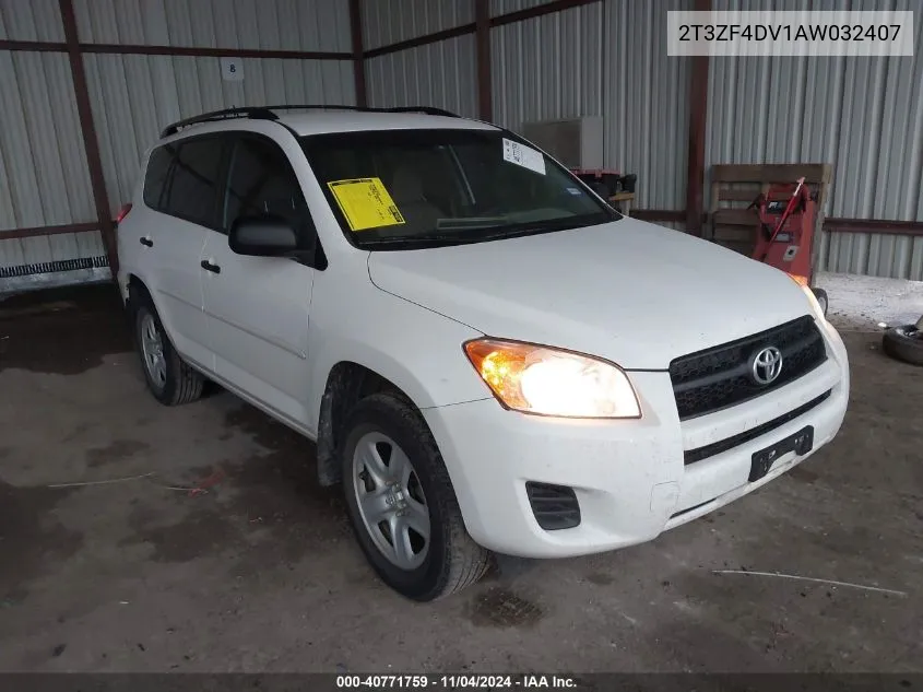 2T3ZF4DV1AW032407 2010 Toyota Rav4