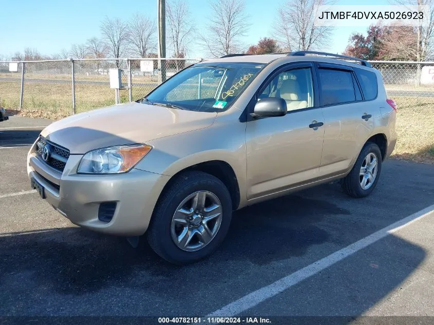 JTMBF4DVXA5026923 2010 Toyota Rav4