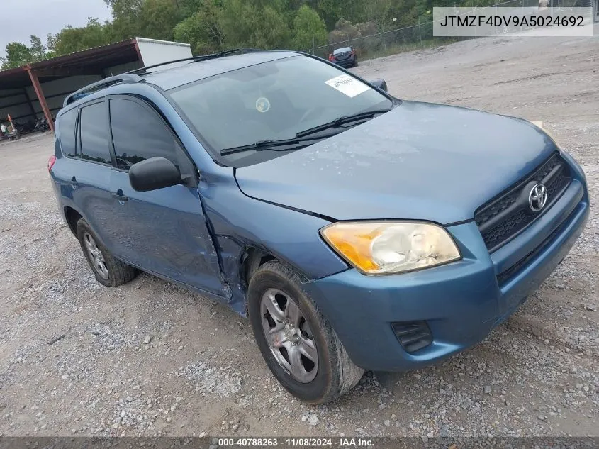 2010 Toyota Rav4 VIN: JTMZF4DV9A5024692 Lot: 40788263