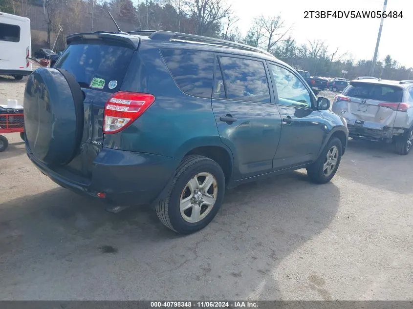 2010 Toyota Rav4 VIN: 2T3BF4DV5AW056484 Lot: 40798348