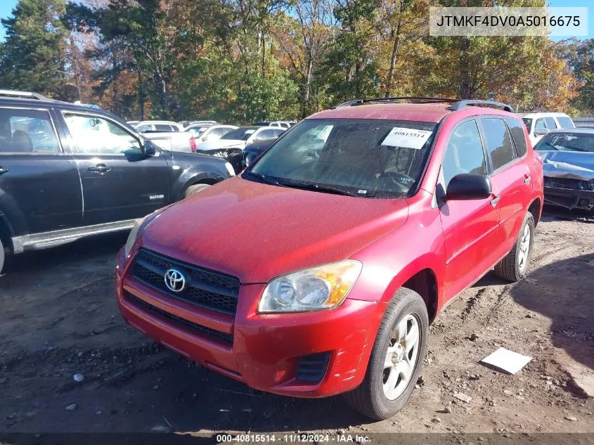 2010 Toyota Rav4 VIN: JTMKF4DV0A5016675 Lot: 40815514