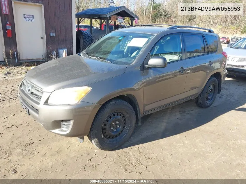 2010 Toyota Rav4 VIN: 2T3BF4DV9AW055953 Lot: 40865321