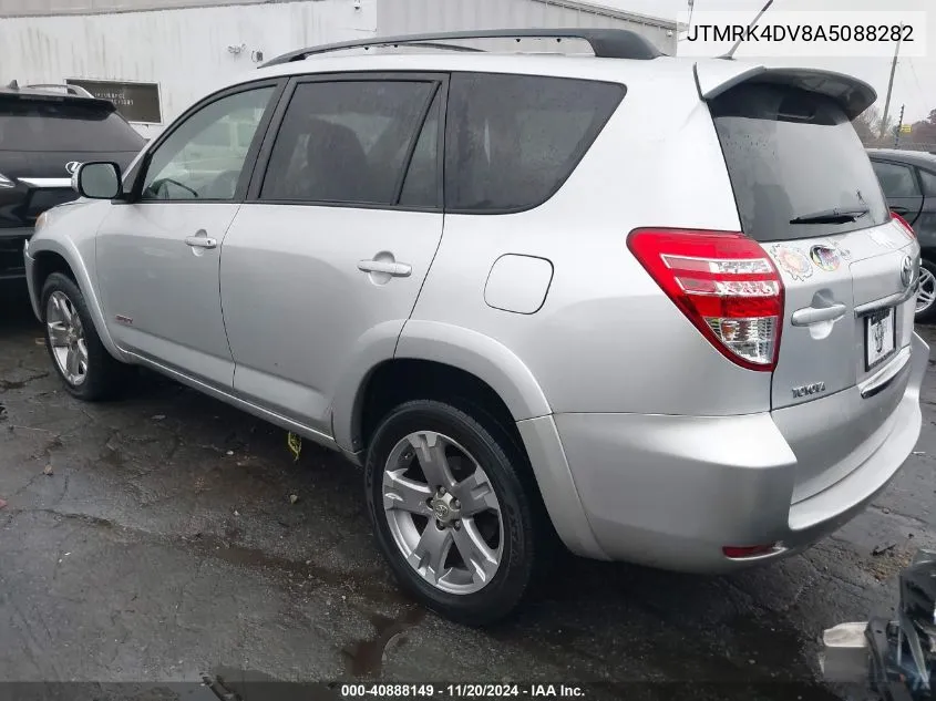 2010 Toyota Rav4 Sport VIN: JTMRK4DV8A5088282 Lot: 40888149