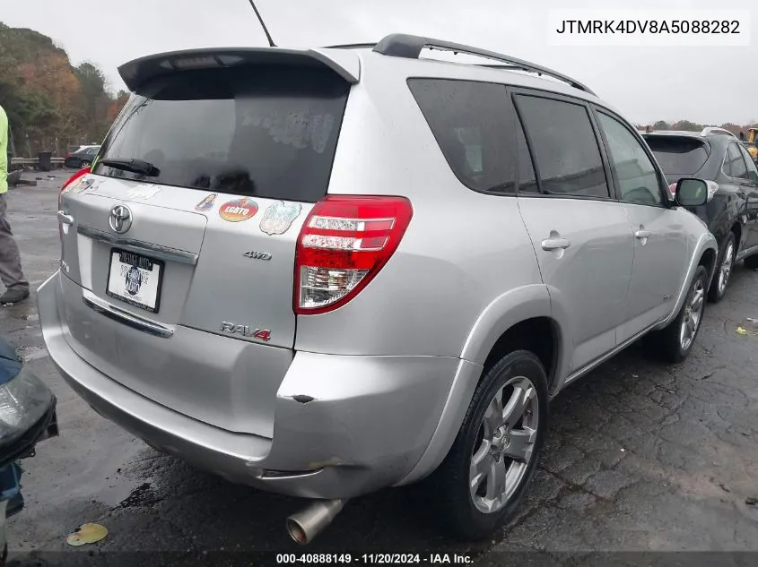 2010 Toyota Rav4 Sport VIN: JTMRK4DV8A5088282 Lot: 40888149