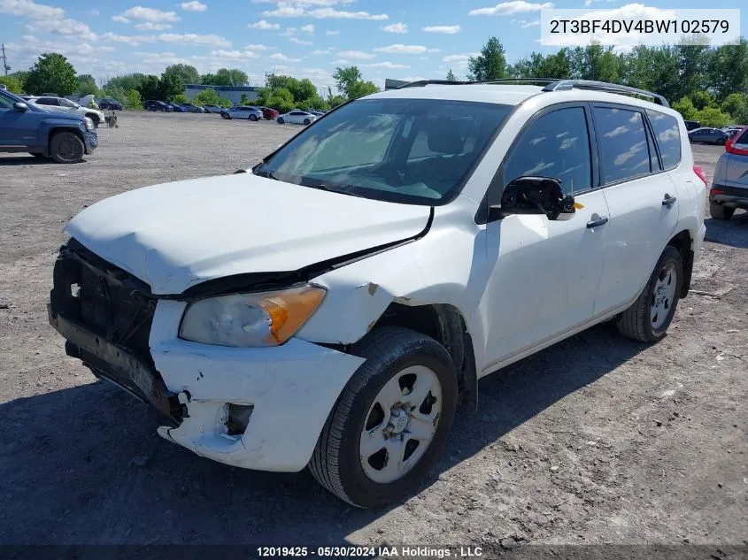 2T3BF4DV4BW102579 2011 Toyota Rav4