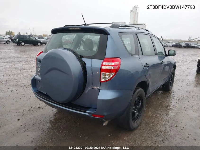 2T3BF4DV0BW147793 2011 Toyota Rav4