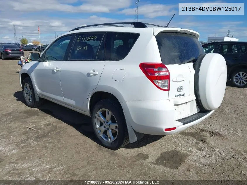 2T3BF4DV0BW125017 2011 Toyota Rav4