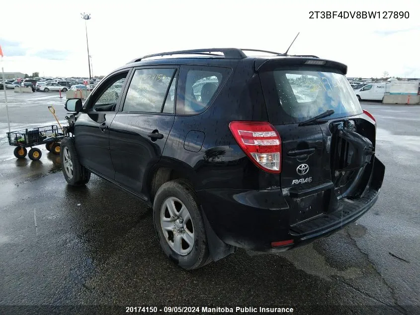 2T3BF4DV8BW127890 2011 Toyota Rav4