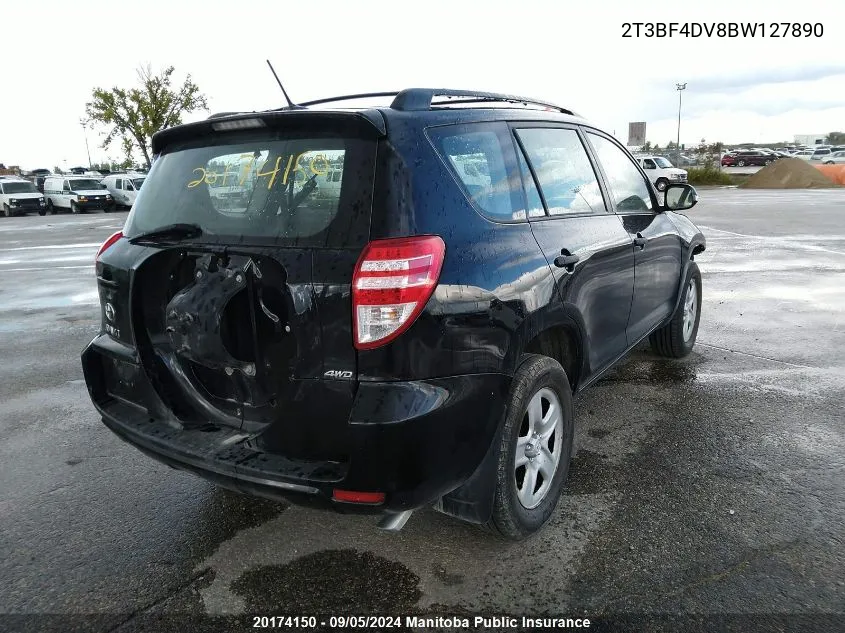 2T3BF4DV8BW127890 2011 Toyota Rav4