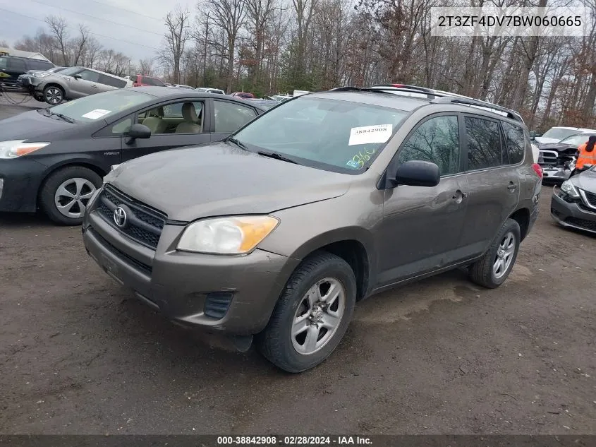 2011 Toyota Rav4 VIN: 2T3ZF4DV7BW060665 Lot: 38842908