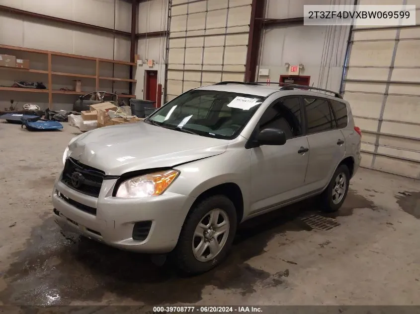 2T3ZF4DVXBW069599 2011 Toyota Rav4