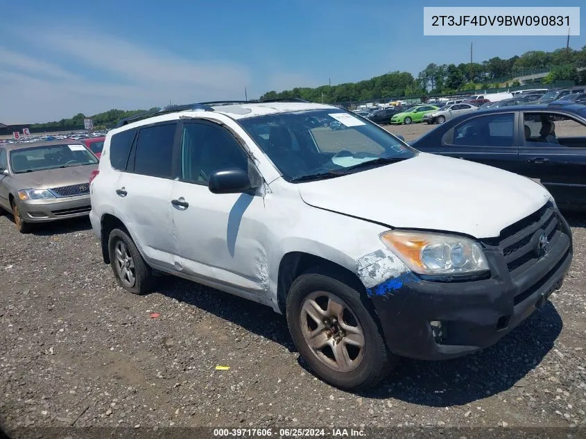 2011 Toyota Rav4 VIN: 2T3JF4DV9BW090831 Lot: 39717606