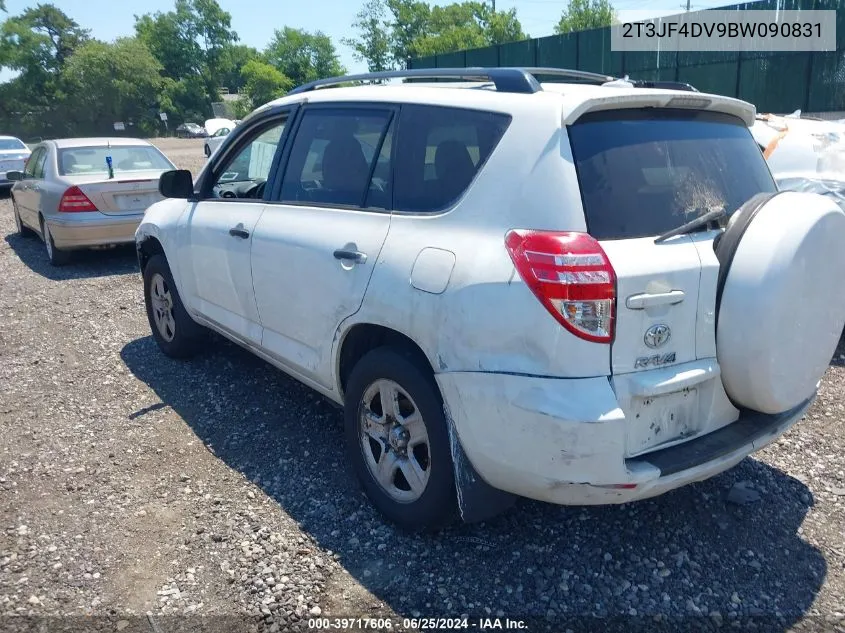 2011 Toyota Rav4 VIN: 2T3JF4DV9BW090831 Lot: 39717606