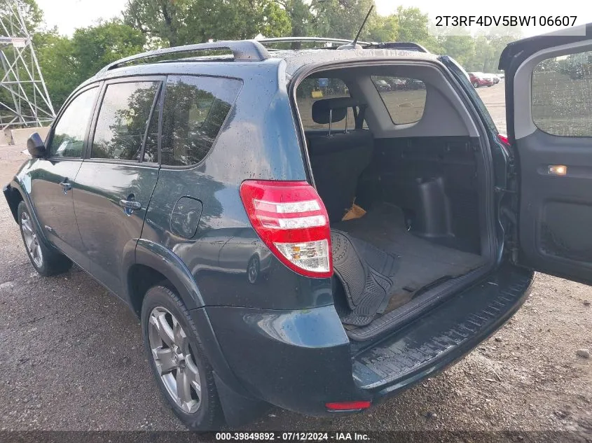 2T3RF4DV5BW106607 2011 Toyota Rav4 Sport