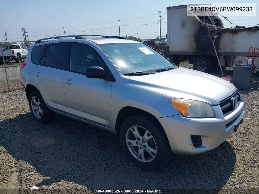 2011 Toyota Rav4 VIN: 2T3BF4DV6BW099233 Lot: 40003326