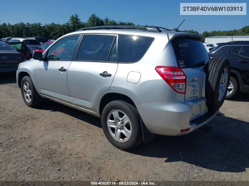 2T3BF4DV6BW103913 2011 Toyota Rav4