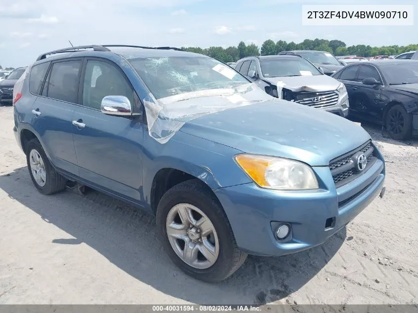 2011 Toyota Rav4 VIN: 2T3ZF4DV4BW090710 Lot: 40031594