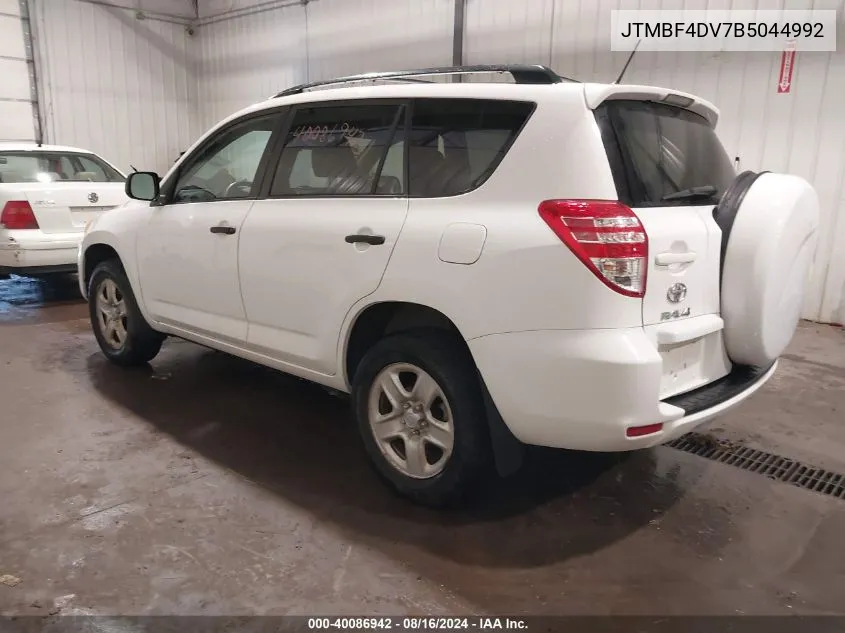 JTMBF4DV7B5044992 2011 Toyota Rav4