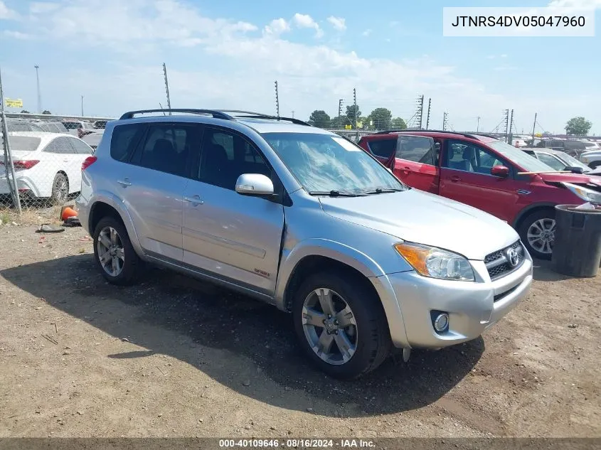 2011 Toyota Rav4 Sport VIN: JTMRF4DV0B5047960 Lot: 43313264