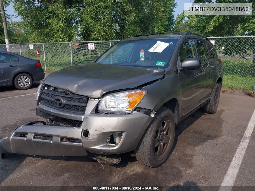 2011 Toyota Rav4 VIN: JTMBF4DV3B5048862 Lot: 40117834