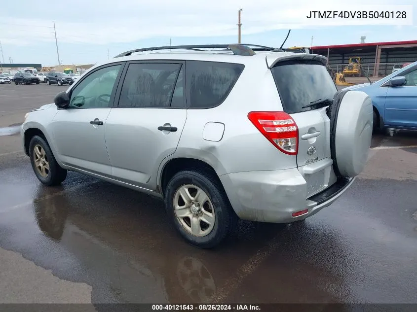 JTMZF4DV3B5040128 2011 Toyota Rav4