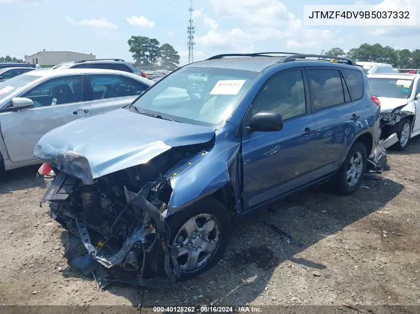 2011 Toyota Rav4 VIN: JTMZF4DV9B5037332 Lot: 40128262