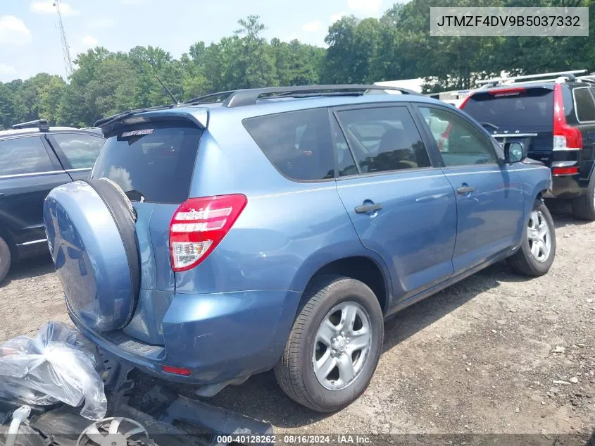 2011 Toyota Rav4 VIN: JTMZF4DV9B5037332 Lot: 40128262