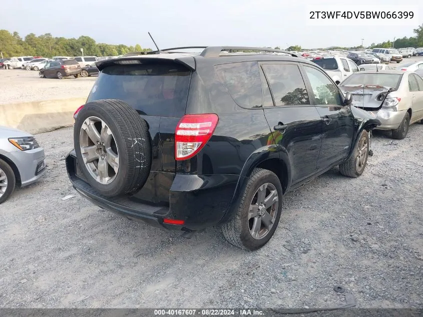 2011 Toyota Rav4 Sport VIN: 2T3WF4DV5BW066399 Lot: 40167607