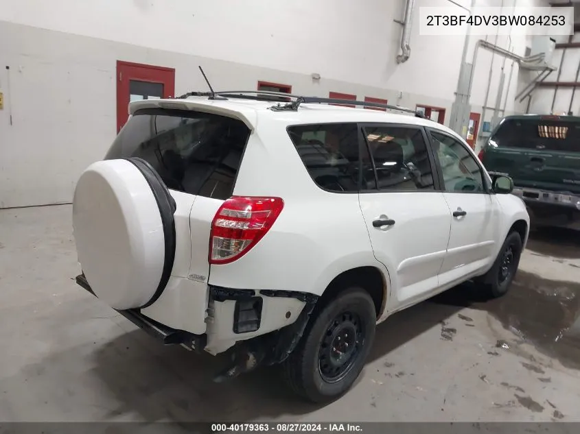 2011 Toyota Rav4 VIN: 2T3BF4DV3BW084253 Lot: 40179363