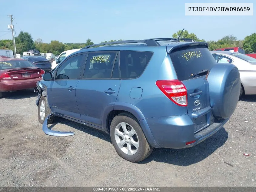 2T3DF4DV2BW096659 2011 Toyota Rav4 Limited