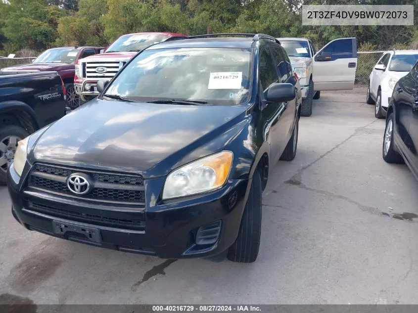 2011 Toyota Rav4 VIN: 2T3ZF4DV9BW072073 Lot: 40216729