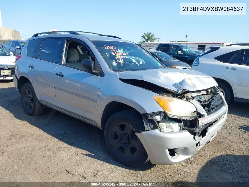 2011 Toyota Rav4 VIN: 2T3BF4DVXBW084637 Lot: 40245242