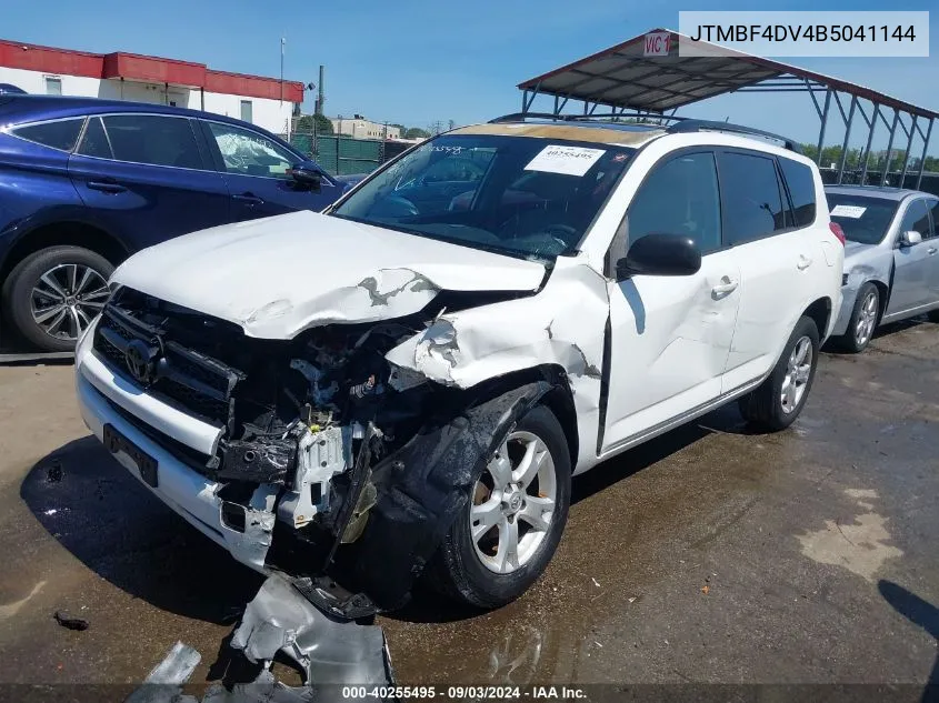 2011 Toyota Rav4 VIN: JTMBF4DV4B5041144 Lot: 40255495