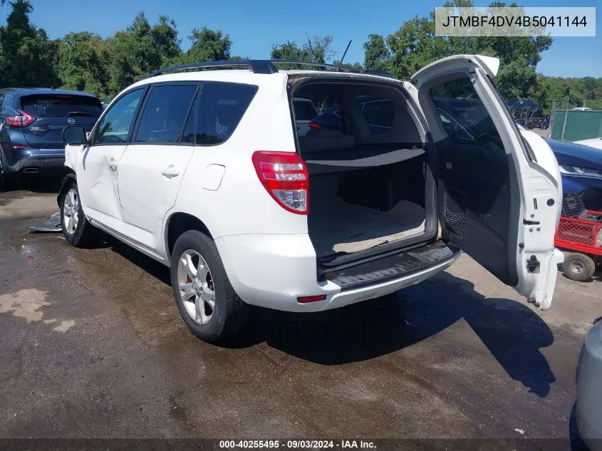 JTMBF4DV4B5041144 2011 Toyota Rav4