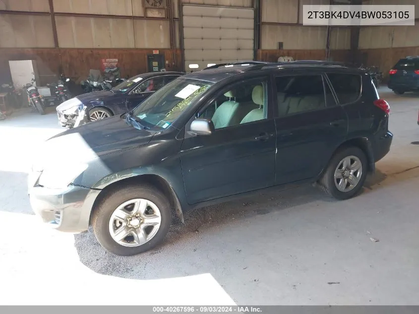 2T3BK4DV4BW053105 2011 Toyota Rav4 Base V6