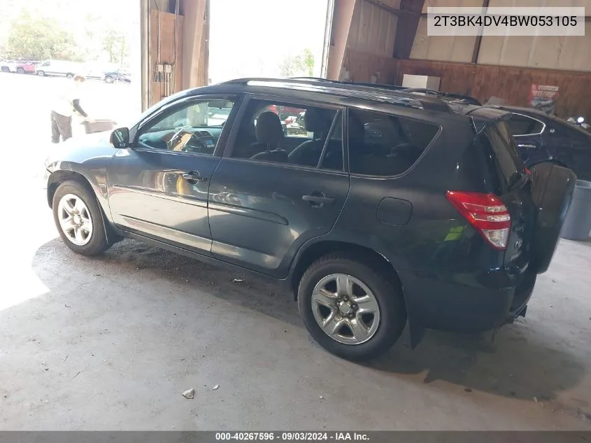 2011 Toyota Rav4 Base V6 VIN: 2T3BK4DV4BW053105 Lot: 40267596