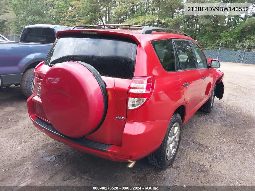 2T3BF4DV9BW140552 2011 Toyota Rav4